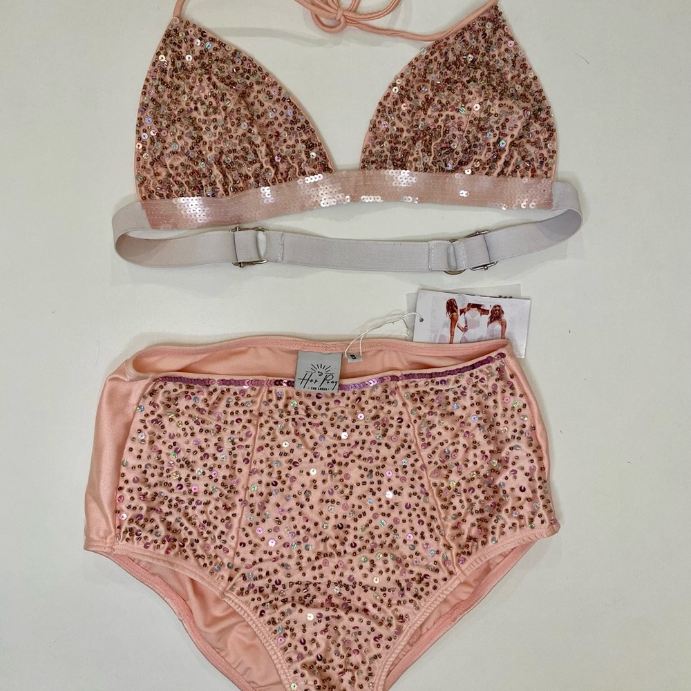 Her Pony NWT Sequin Festival Set